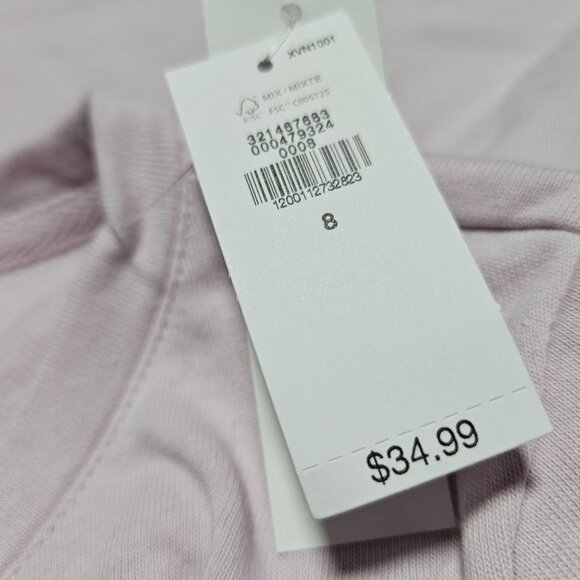 Gap Kids 1969 Pink Sweatshirt Girls Size Medium Spell Out Pullover - Picture 6 of 6